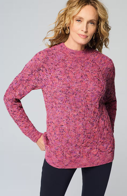 Wearever Multiyarn Textured Pullover