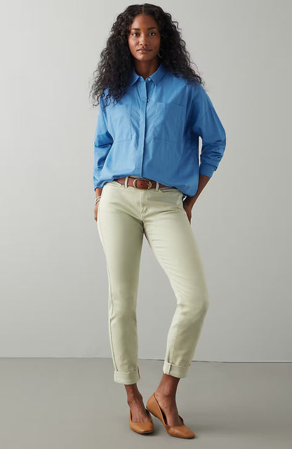 Oversized Poplin Tunic