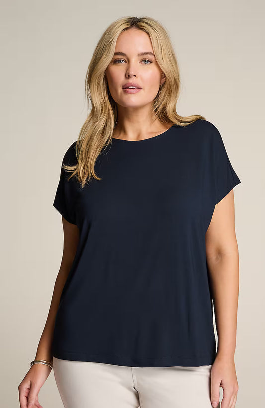 Wearever Easy Cap-Sleeve Tee