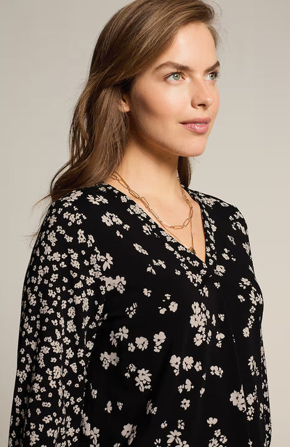 Mixed-Florals Top
