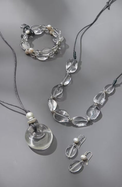 Glass Pendant Necklace