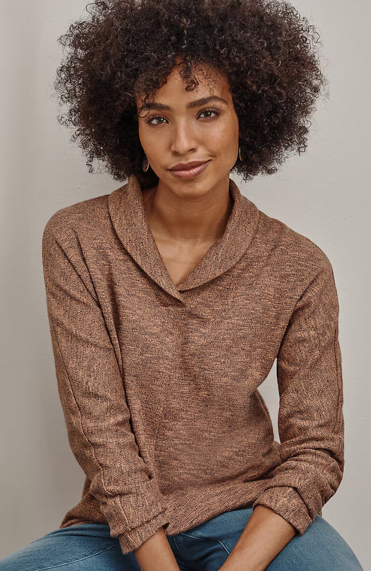 Pure Jill Shawl-Collar Dolman Top