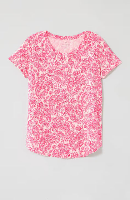 Sleep Ultrasoft Short-Sleeve Henley