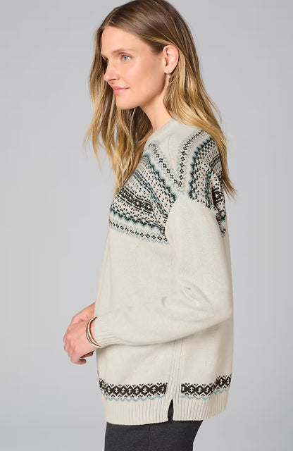 Relaxed Fair Isle Sweater