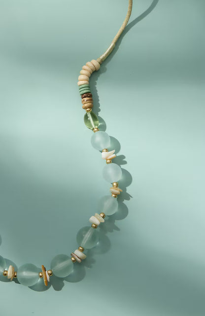 Multi-Beaded Station Necklace