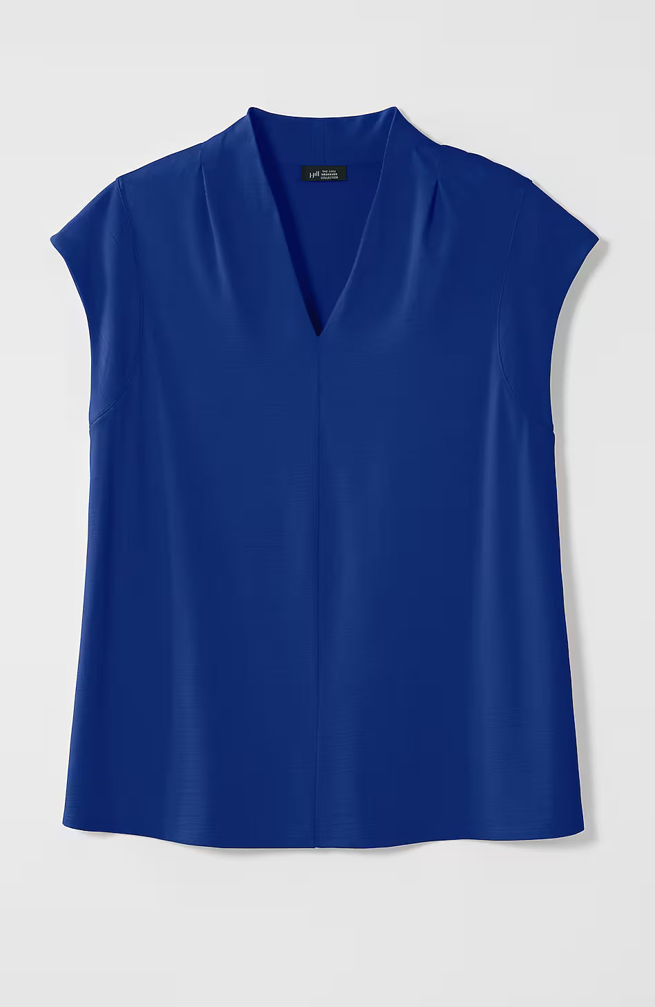 Wearever Slub-Knit Cap-Sleeve Top