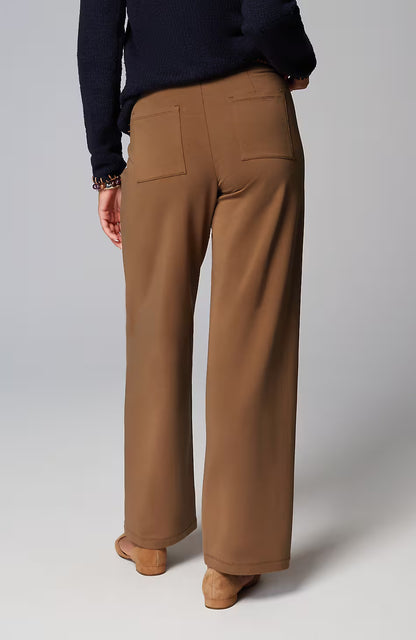 Pure Jill Affinity Pull-On Wide-Leg Pants