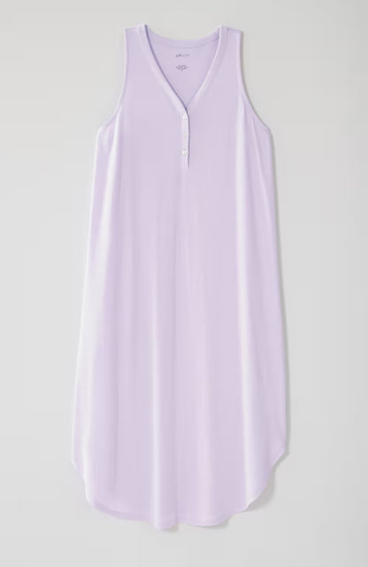 Sleep Ultrasoft Henley Gown