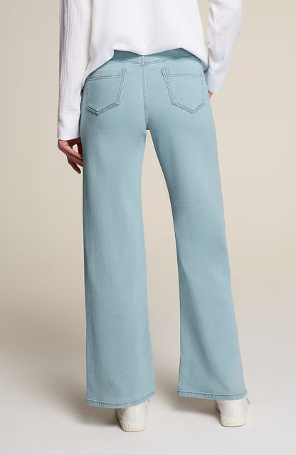 Pure Jill Soft Wide-Leg Jeans