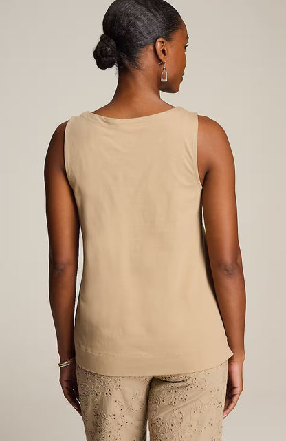 Pure Jill Soft-V-Neck Layering Tank