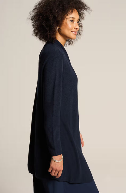 Wearever Lightweight Shawl-Collared Cardi