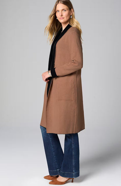 Reversible Majestic Sweater Coat