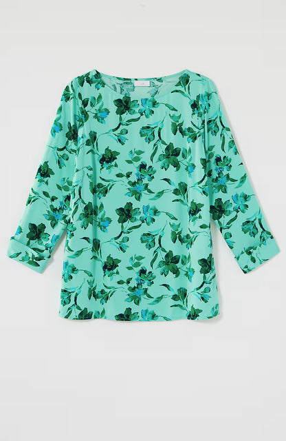Satin A-Line Top