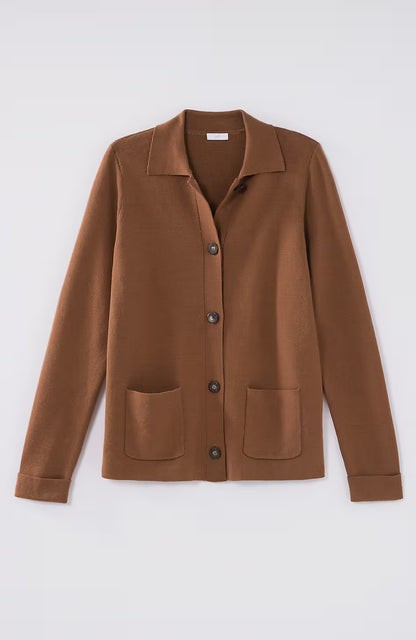 Double-Knit Sweater-Jacket