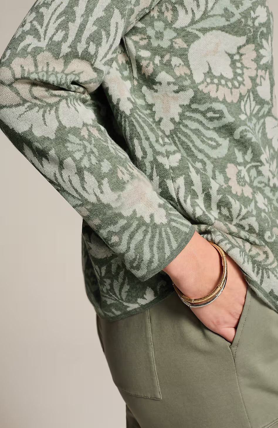 Tapestry Jacquard Sweater