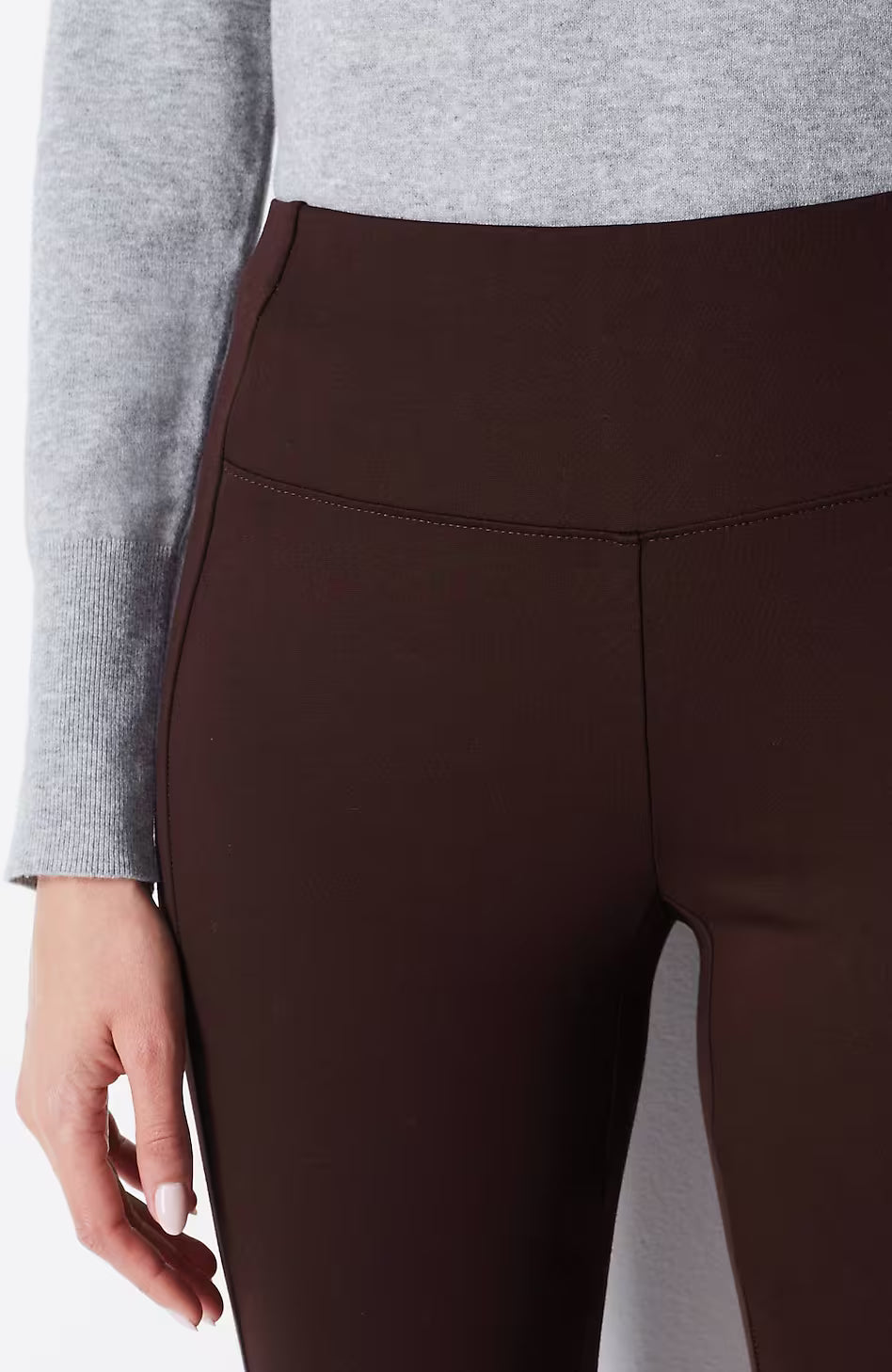 High-Rise Ponte Knit Leggings
