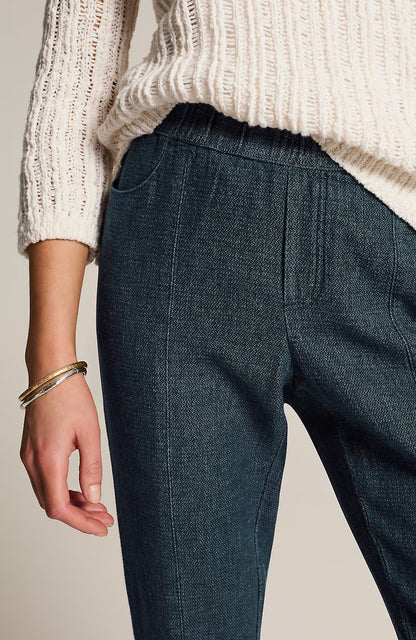 Pure Jill Indigo Cuffed Pants