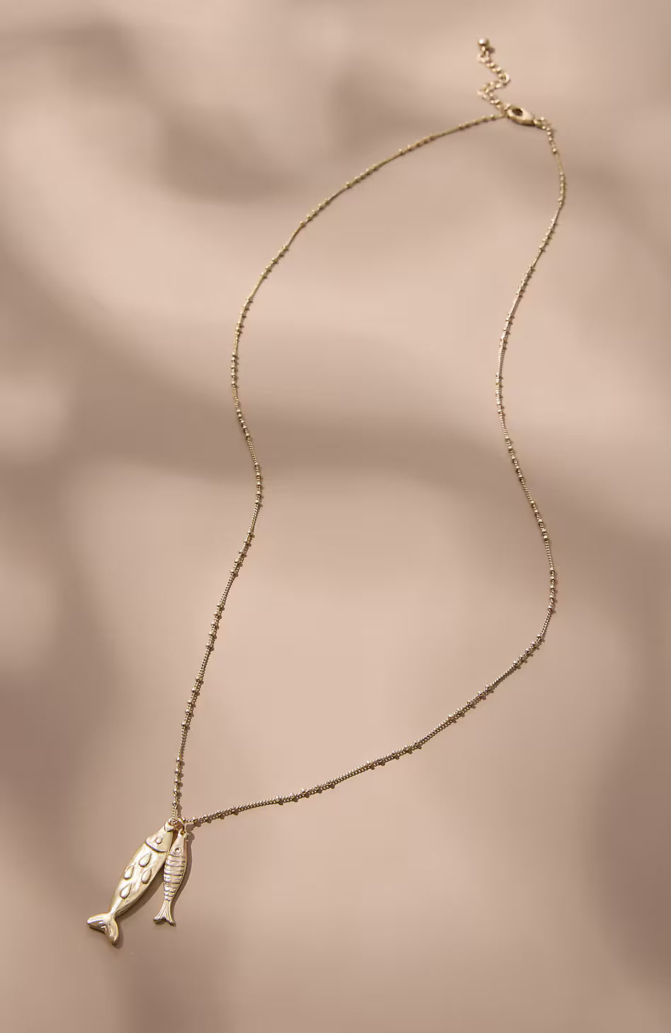 By-The-Sea Fish Pendant Necklace