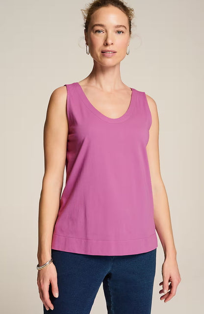 Pure Jill Soft-V-Neck Layering Tank