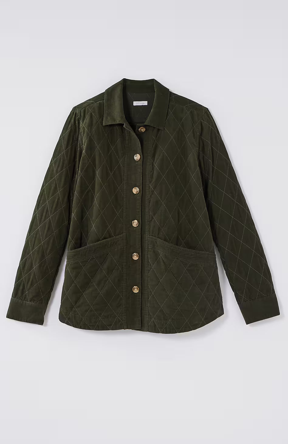 Quilted-Cord Barn Jacket