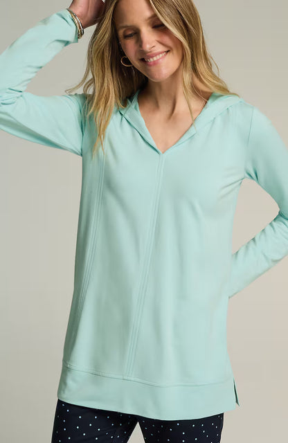 Seamed Hoodie Tunic