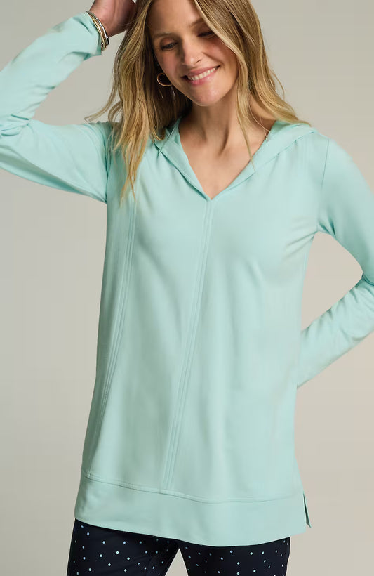 Seamed Hoodie Tunic