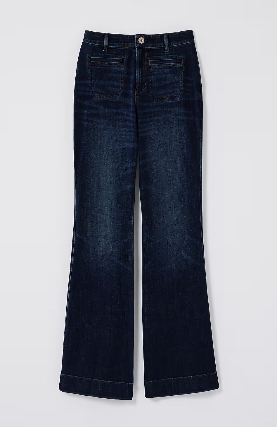 Curvy-Fit Flare Jeans