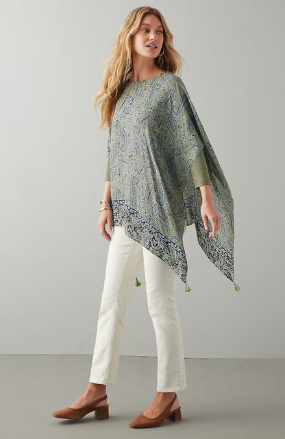 Soft Printed Poncho