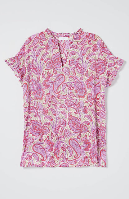 Relaxed Ruffle Top