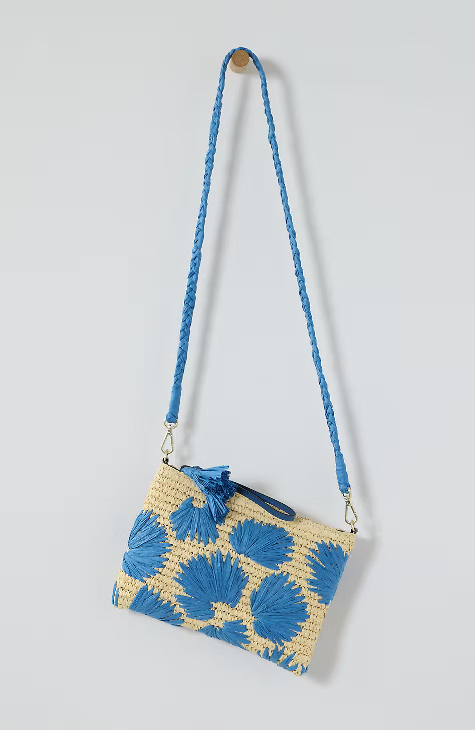 Convertible Embroidered Wristlet