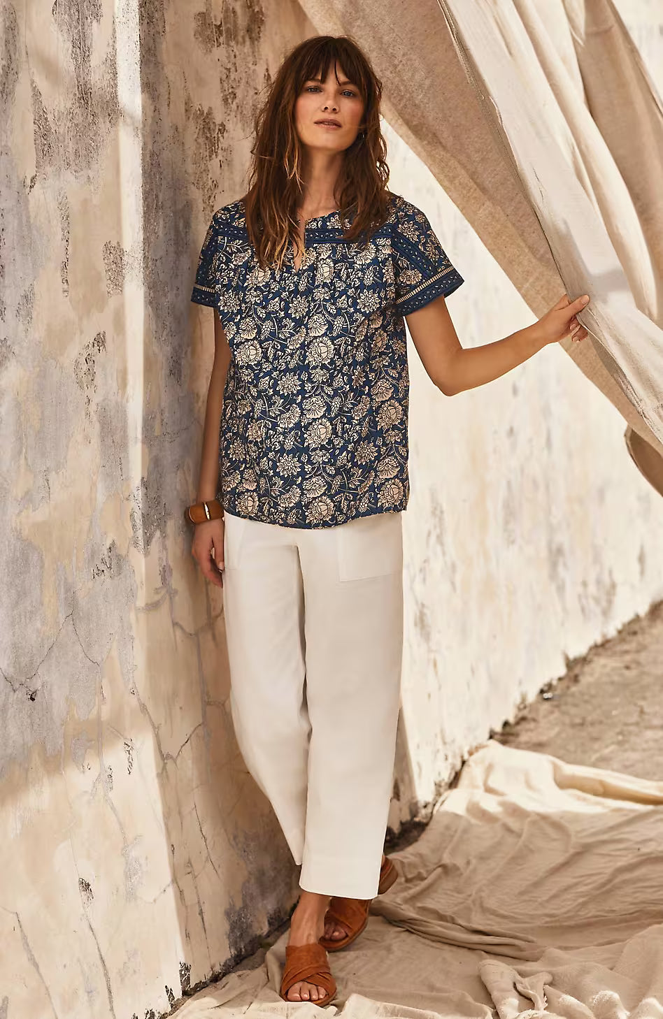 Pure Jill Cropped Trousers