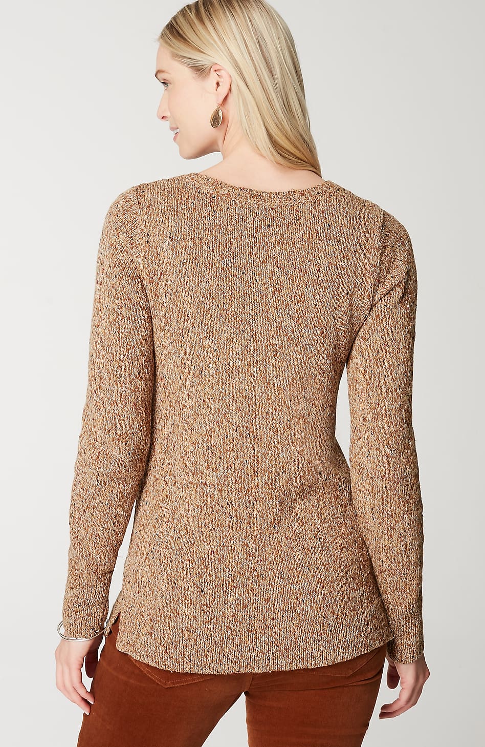 Tweed Pullover Sweater