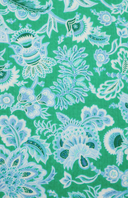 Lightweight Jacobean Floral Scarf