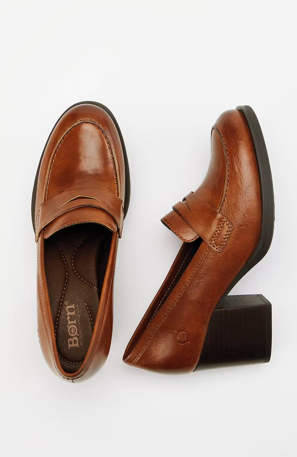 Born® Holliston Loafer Heels
