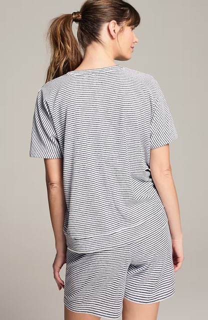 Fit Relaxed Short-Sleeve Pullover