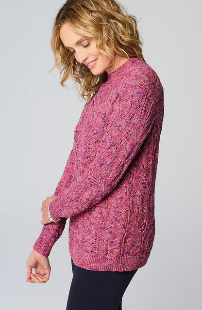 Wearever Multiyarn Textured Pullover