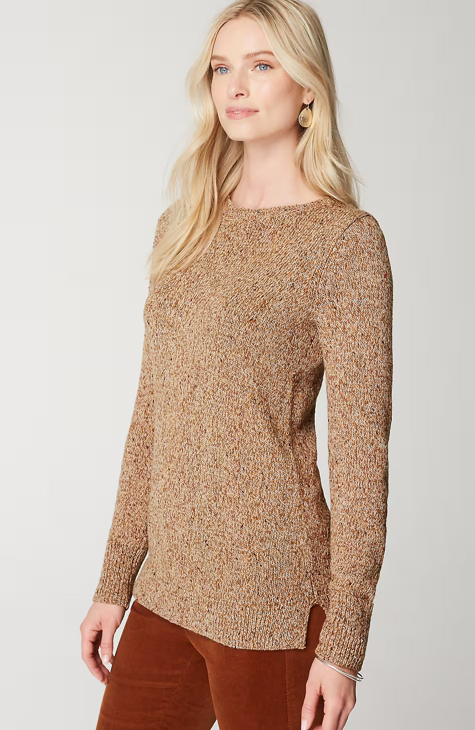 Tweed Pullover Sweater