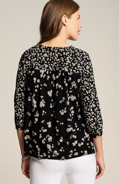 Mixed-Florals Top