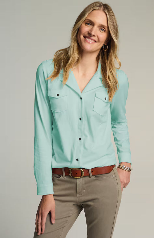 Knit Camp Shirt
