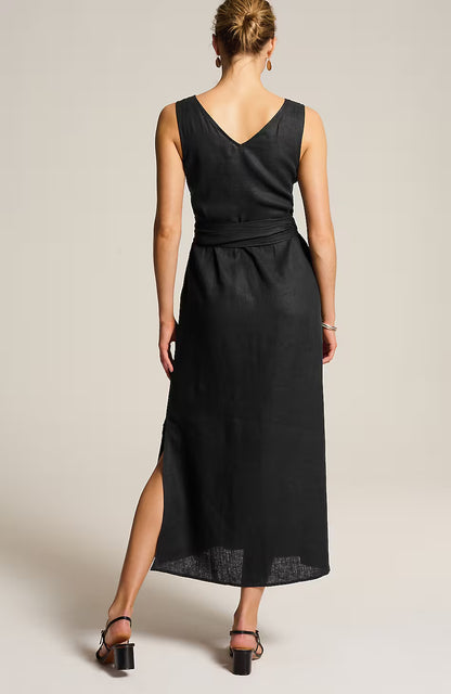 Pure Jill Linen Tie-Waist Maxi