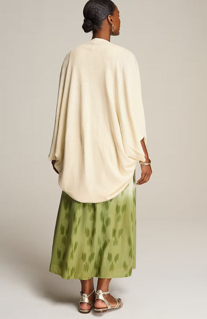 Airy Stitched Shrug
