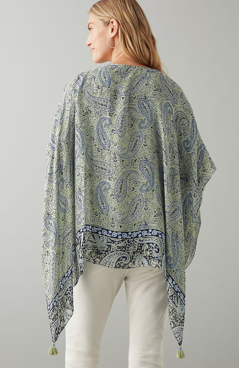Soft Printed Poncho