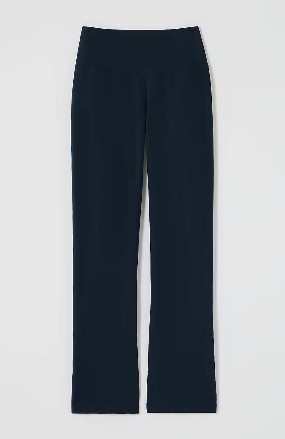 Fit Breathe Cotton High-Rise Boot-Cut Pants