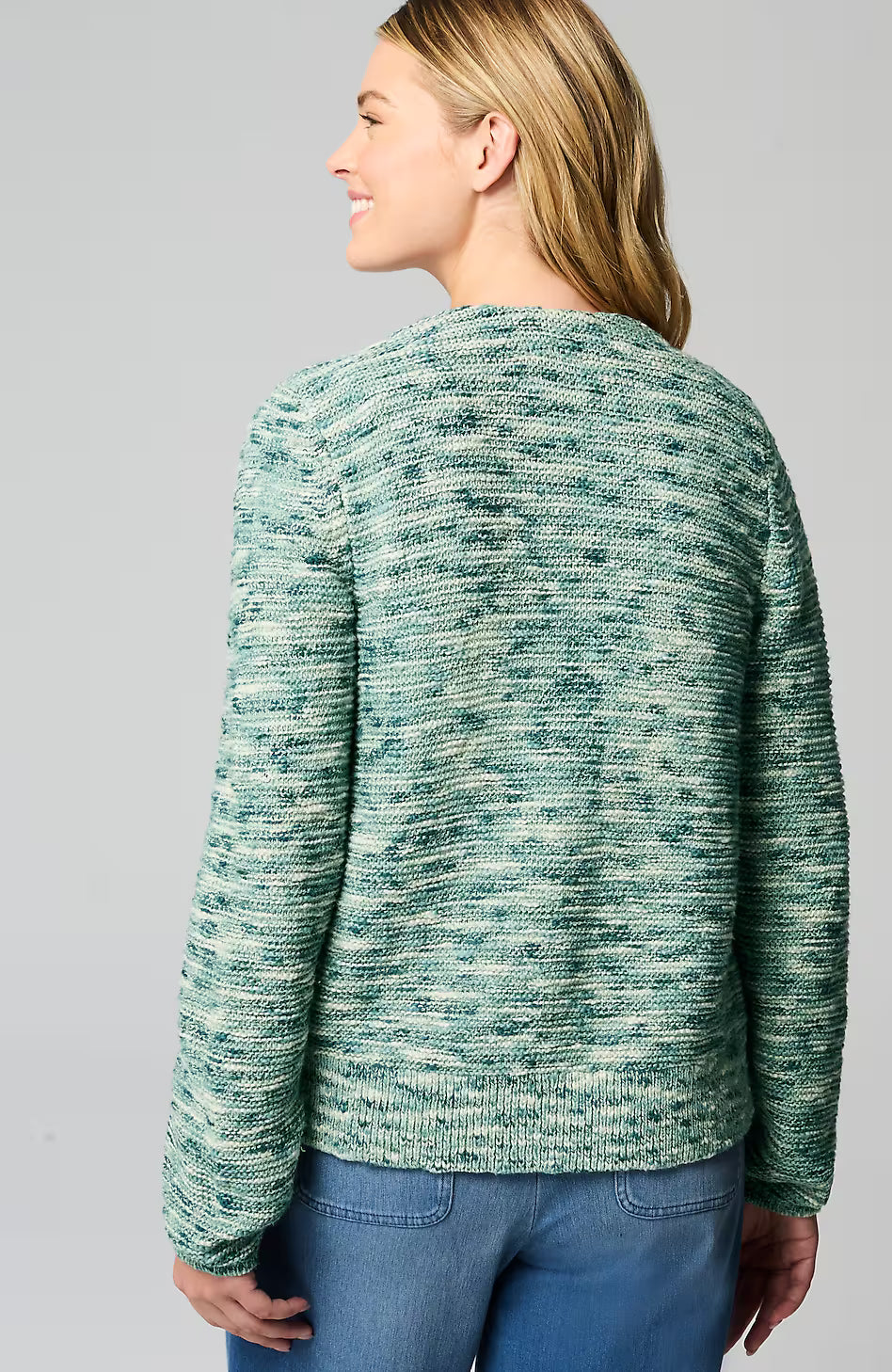 Pure Jill Space-Dyed Cardi