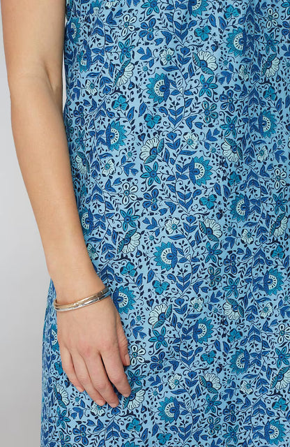 Pure Jill Waist-Seamed Maxi Dress