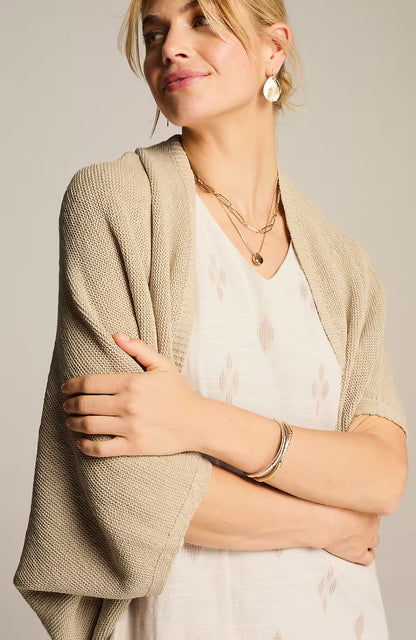 Soft Open-Knit Shrug