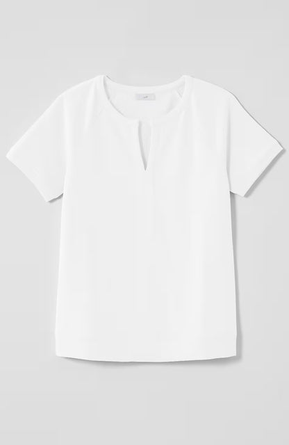 French Terry Short-Sleeve Pullover