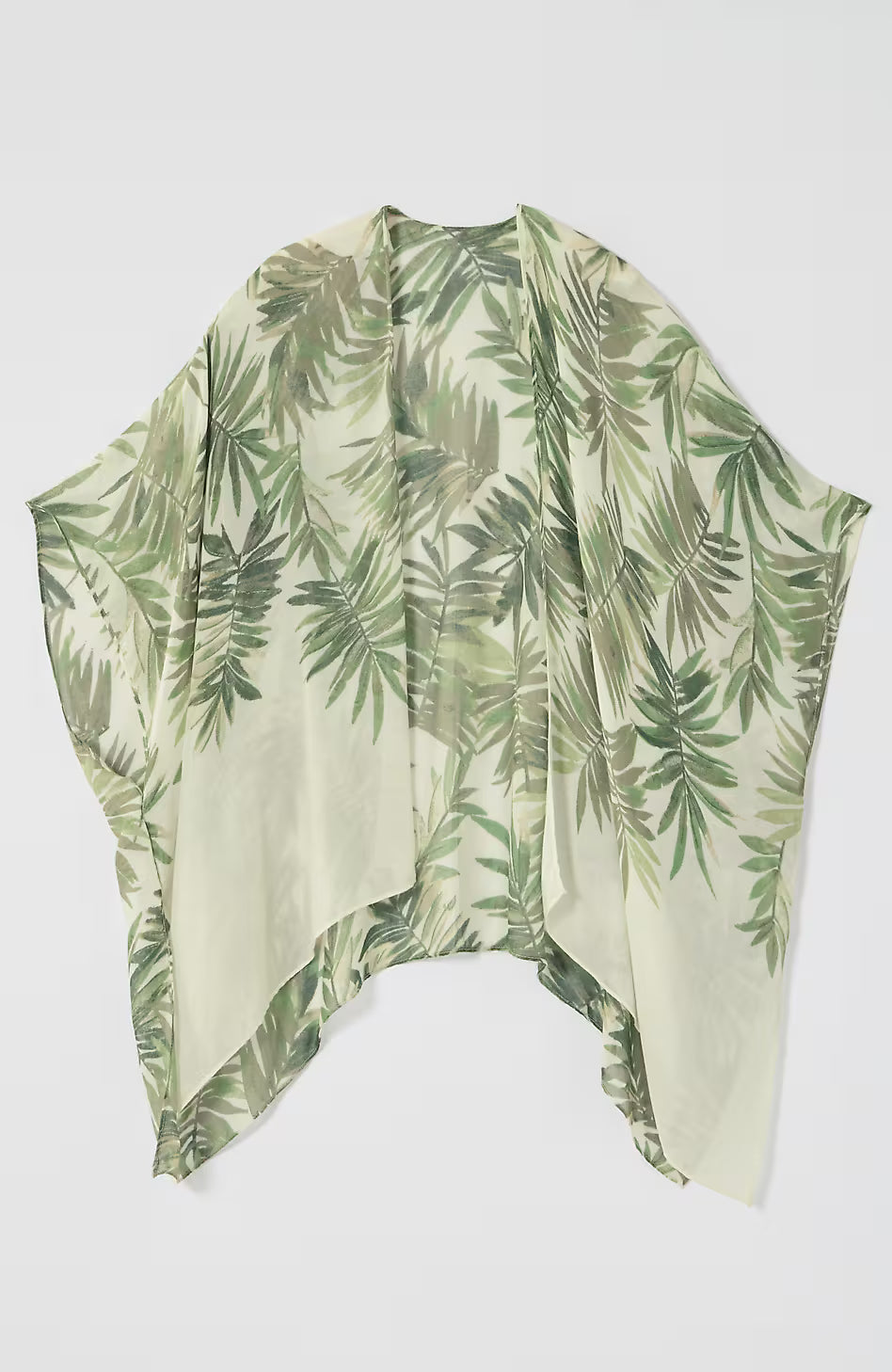 Printed Textured Ruana