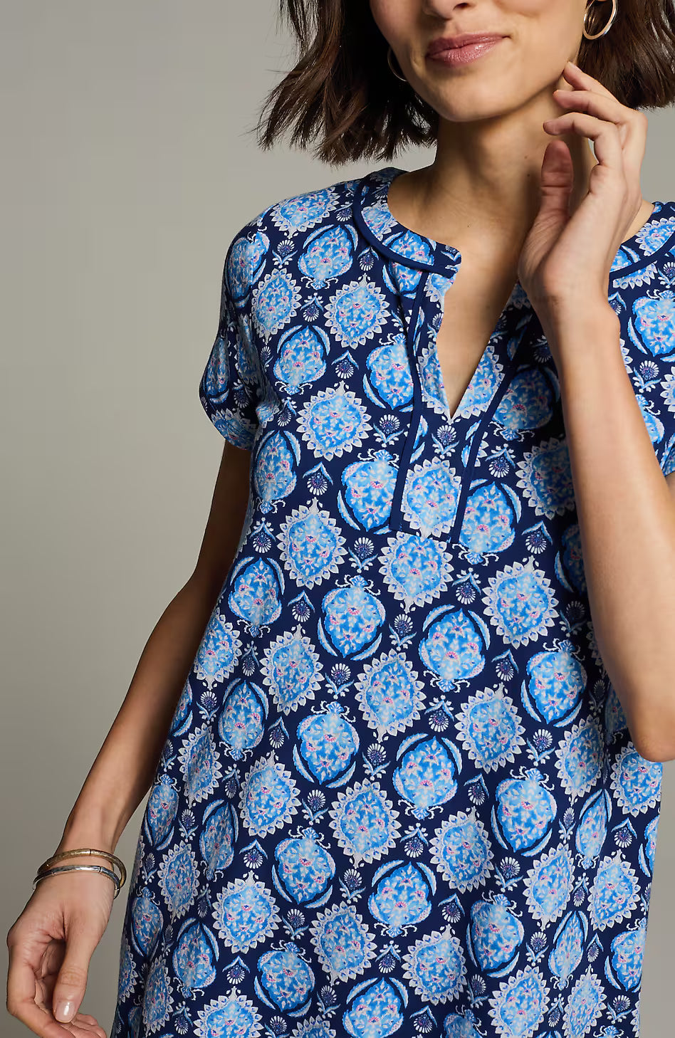 Piped Tunic
