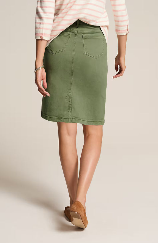 Denim Utility Skirt